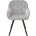 Стул GALE 360 град. поворот. BLUVEL-03 LIGHT GREY, велюр/ черный каркас, М-City 