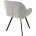Стул GALE 360 град. поворот. BLUVEL-03 LIGHT GREY, велюр/ черный каркас, М-City 